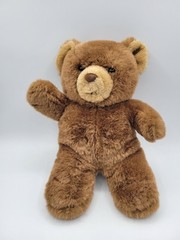 Talking Teddy Bear Plush Vintage Uneeda 5 Different Sounds Works