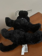 Webkinz BLACK PANTHER Retired Plush No code Ganz HM216 Adorable Stuffed Animal