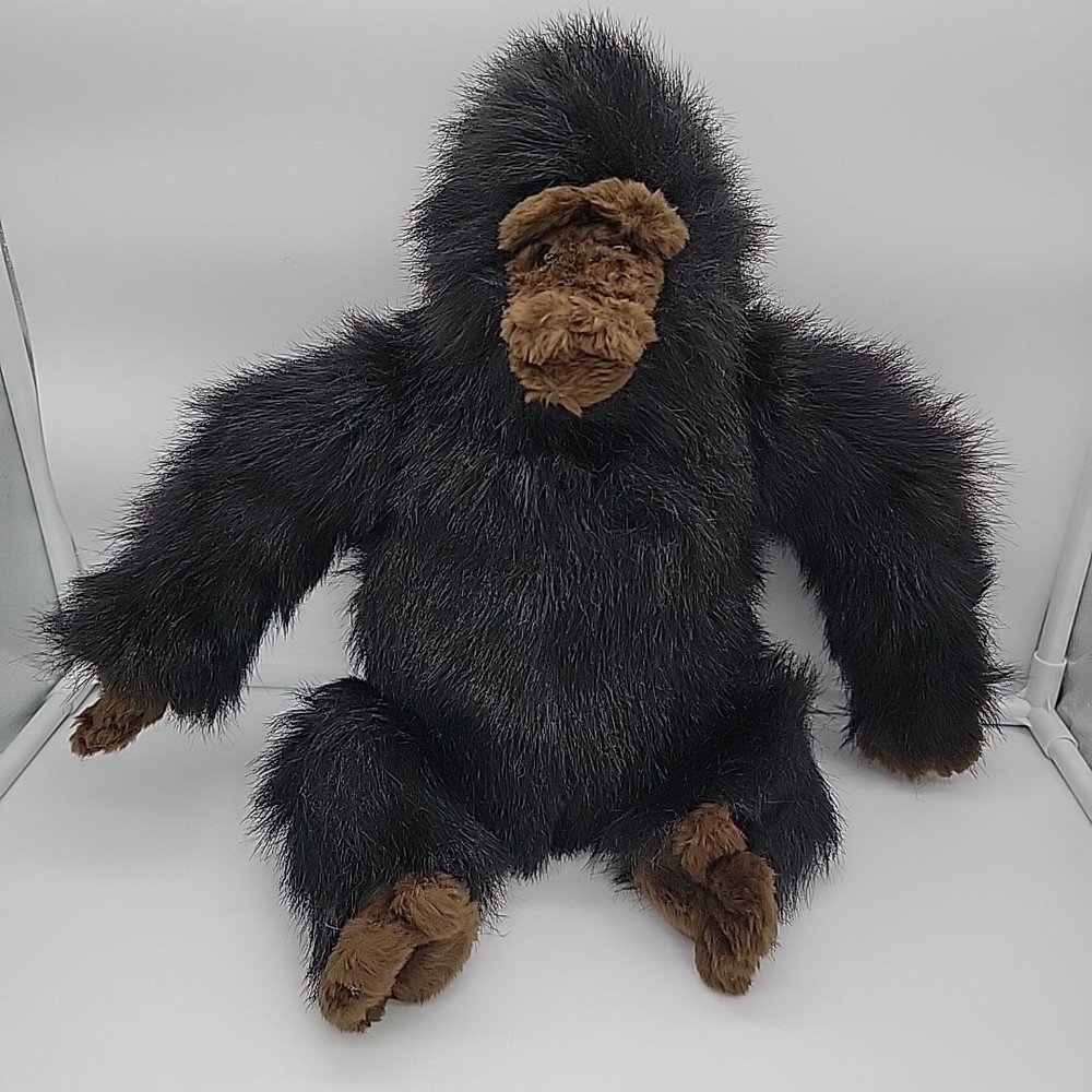 Vintage Rare Creepy Face Furry Gorilla Superior Toy And Novelty Co Plush Soft