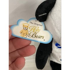 Vintage With Tags 9″ Holy Bears CHRISTIAN MUSIC ROCKS! 2002 Bean Bag Plush