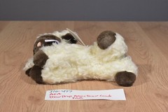 A&A Dew Drop Brown Faced White Lamb Beanbag Plush(310-477)