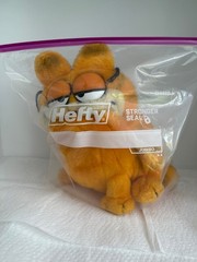 Vintage 1981 Dakin XL Garfield Sitting Fat Cat 10″ Stuffed Animal Plush