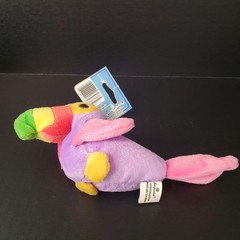 Tropical Tucan Bird 1996 Imperial Friendly Pebble Pets Plush W/ Old Tags