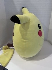 Pikachu Squish-mallow – Pokémon (14in) Plush Doll – Yellow