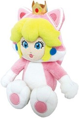 WB Little Buddy- Nintendo – Super Mario – Cat Peach 10 inch Plush