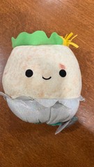 New Squishmallows Bernardo Burrito Plush Food Squad 8” Stuffed Animal Toy 2022