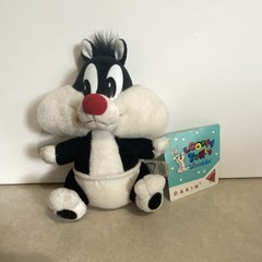 Vintage 1994 Sylvester The Cat Dankin “loony Tunes Lovables” Plush with Tag