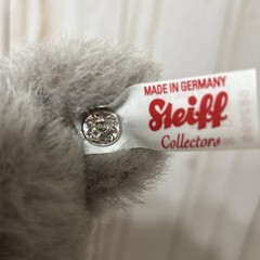 Steiff Bear Alpaca Clarence Swarovski Angel Wing Necklace Ltd Ed 178/1500
