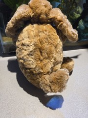 Vintage 12-inch Chosun Golden-tan Floppy Eared Puppy Dog Plush