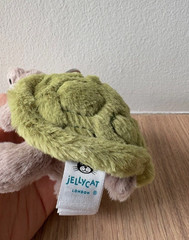 Jellycat Timmy Turtle Bag Charm Keychain Plush – Soft Green Turtle Toy NWT