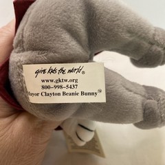 Mayor Clayton Beanie Bunny Bow Tie Suitcoat Glasses Give Kids The World Resort