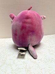 Squishmallows Lola Unicorn 8″ Pink Purple Tye Dye White Belly Stuffed Plush