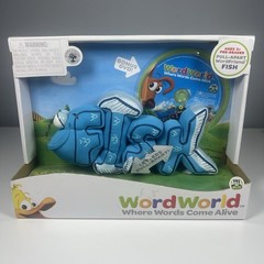Word World Fish Magnetic Plush Pull-Apart WordFriend PBS Kids NEW IN BOX 2007