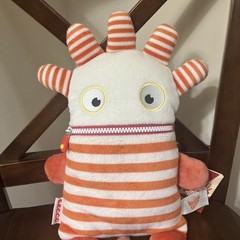 Saggo Gerd Hahn’s Worry Eaters Zipper Mouth Plush 12 Inch