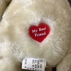 Vintage My Best Friend Bear 1984 fakie fake care bear