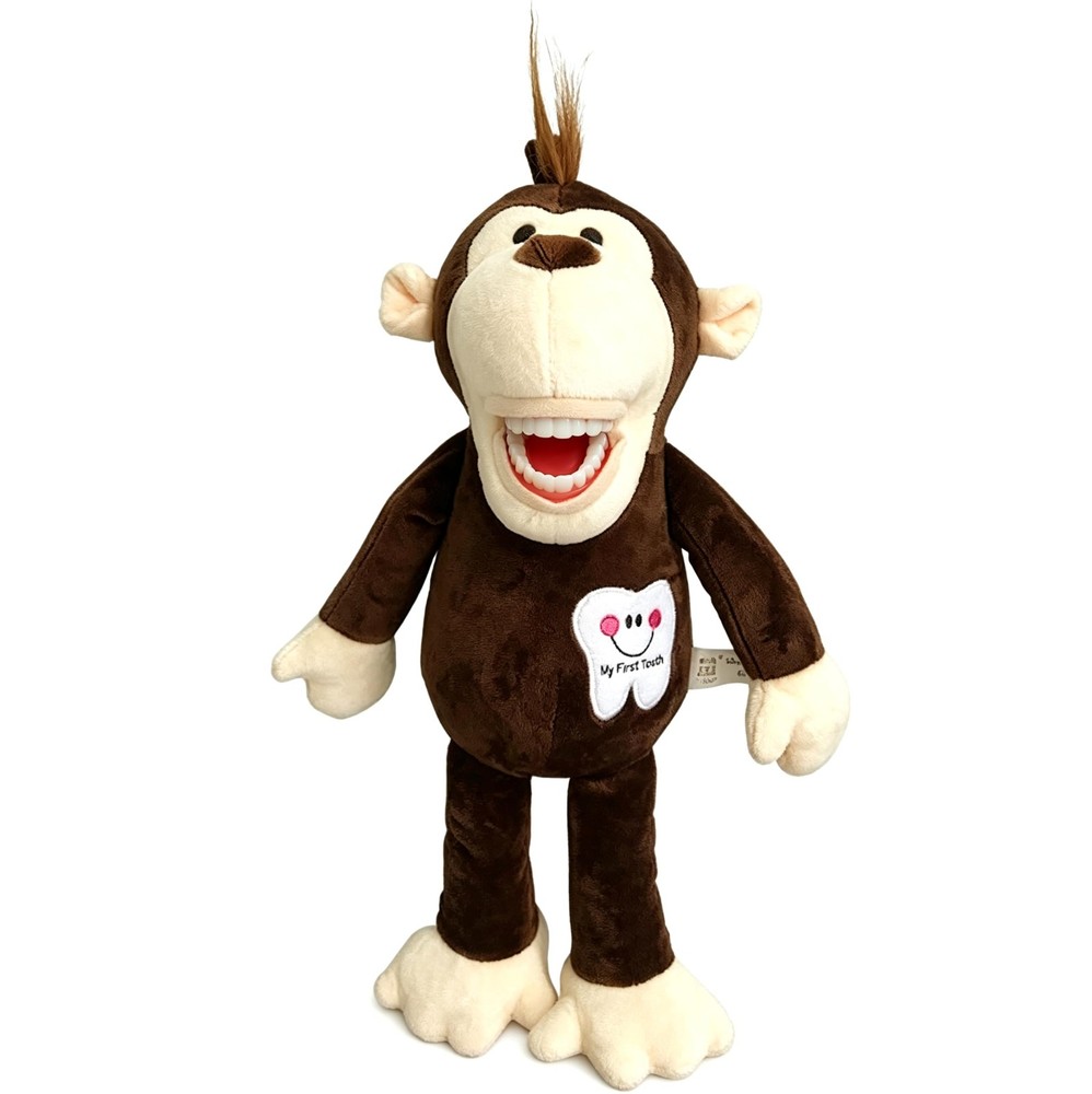 YOUYA DENTAL Tooth Fairy Plush Doll, Dental Stuffed Oral 15 inches, Black