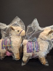 Miyoni By Aurora Llamas NWT About 11 Inches Tall X 9 Inches Wide Lot Of Two