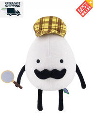 9.8 Inch Secret Staycation Detective Egg Plush Doll Game Character Stuffed Toy