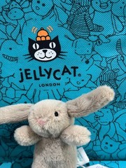 2026 Jellycat Bunny Plush Bag Charm Keychain Soft Cute Collectible Gift NWT