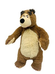 Masha & the Bear 10″ Plush Soft Stuffed Animal Brown Bear Simba Toys