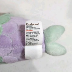 Gund Pusheen Mermaid Spiral Shell Cat Plush Set Of 2 Large & Small Plushie Toys