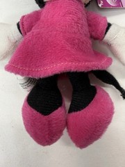 Kcare Minnie Mouse Pink Stuffed Plush Key Chain Bag Clip 6″ With Tags