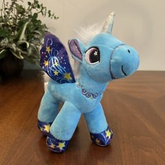 Magical Unicorn Pony Plush Blue Kipp Brothers