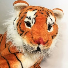 Tiger Plush GIANT Realistic 3′ Ft Bengal Jungle Cat Wild Animal Jumbo Fun Toys