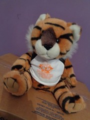 STEVEN SMITH PLUSH DOLL FIGURE FREEDOM TIGERS ANIMAL TIGER CAT MASCOT TOY
