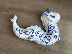 FluffNest PuffPals 24” Long Sheng The Dragon Retired Plush New With Tags