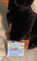 WEBKINZ BY GANZ NEW WITH TAG MOCHA PUP BY GANZ #HM348