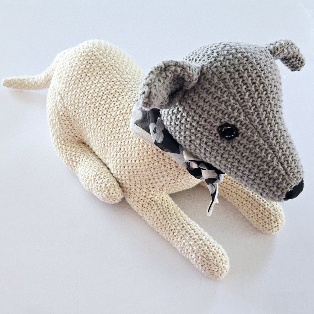 Target 2024 Dog Limited Edition Cuddle Collab GHOST ONLY 14” Plush Crochet