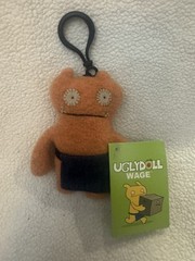 Little Uglys UglyDoll Plush WAGE Original 2004 – 4” Backpack Hanger Clip NWT