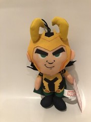 Marvel Avengers Loki Bundle Set 8” Plush & Bioworld Crew Socks New