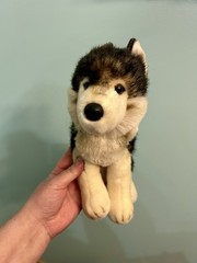 Atka 11″ Timber Wolf Douglas Cuddle Toy Plush Stuffed Animal Gray 1833 Husky