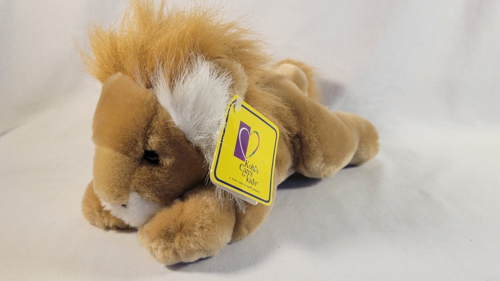 DGE Corp. Plush Kohl’s Cares For Kids Lion Laying Down Stuffed Animal