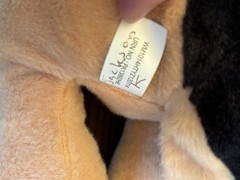 Black and Tan German Shepherd Plush Puppy Dog Laying Down 18″ Long Cute