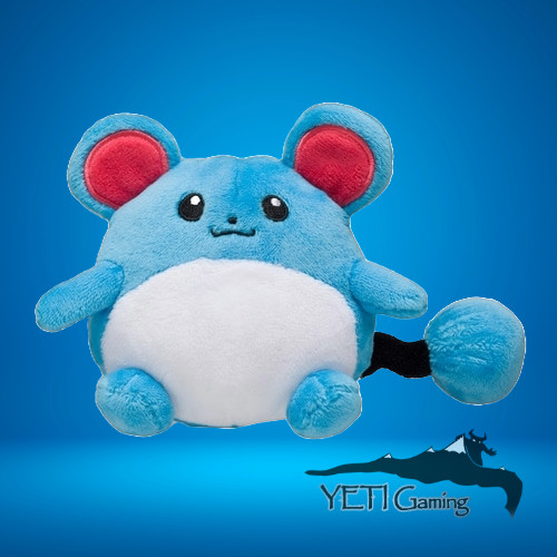 Pokemon Center Japan Exclusive Marill Pokemon Fit Plush – US Seller!