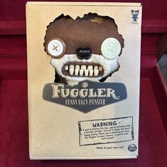 Fuggler Teddy Bear button eyes Spinmaster Teddy Bear Nightmare