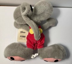 Diddl Mouse by Thomas Goletz German Red Overalls yellow buttons 12” with TAG