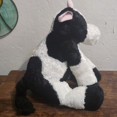 Kohl’s Cares Click Clack Moo Cow 13″ Plush Stuffed Animal Toy Black White