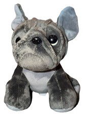 Sensory+ “Feel~Calm” Weighted Plush Frenchie Puppy Dog Gray Soft Huggable