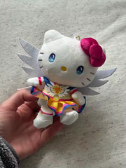 Sailor Moon Hello Kitty Plush Keychain Kawaii Doll Bag Charm Gift for Girls