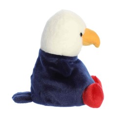 Aurora – Palm Pals Party Sized – 7.5″ Patriot Eagle Adorable Stuffed Animal