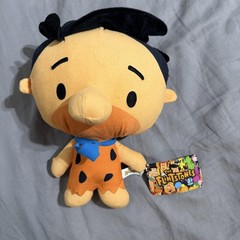 Toy Factory Flintstones Fred Flintstone Plush Stuffed Toy Small Orange Cute