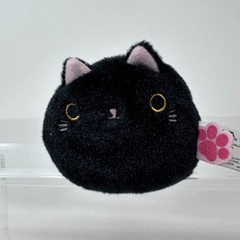 San Ei Boeki Nekodango Cat Plush Animal Black Cute Fluffy Kitty Cuddle Doll 2″