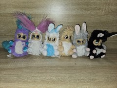 6″ Bush Baby World Plush Lot of 6 Mini Multicolor Monkey 2017 MPN 63347