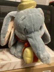 Happy Birthday Dumbo Plush With Present (missing Birthday Tag) ￼ New Without Tag