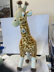 WILD REPUBLIC GIRAFFE 25” safari zoo animal plush stuffed animals item# 12386 CK