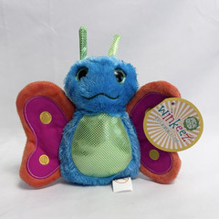 Winkeez Beatrice the Butterfly 6 inch Blue Sparkle Plush (Special Edition)